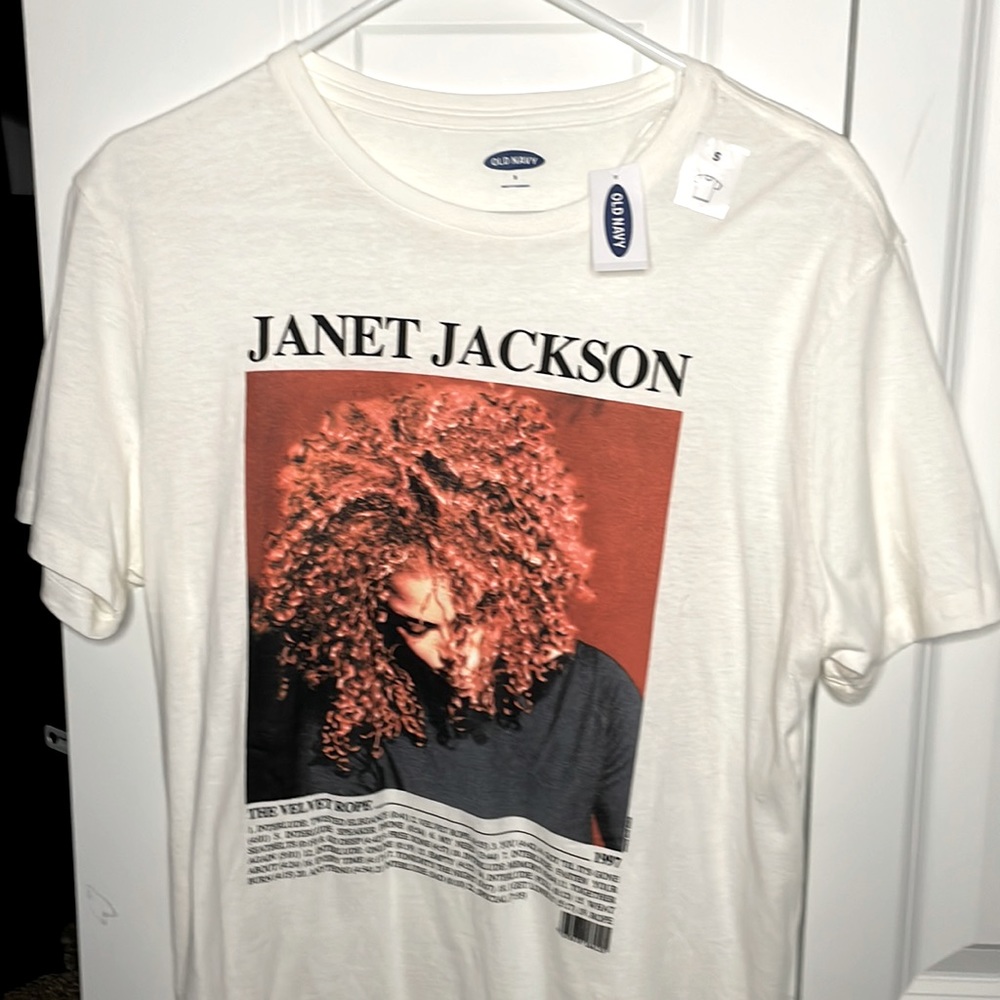 Old Navy Janet Jackson Graphic Tee